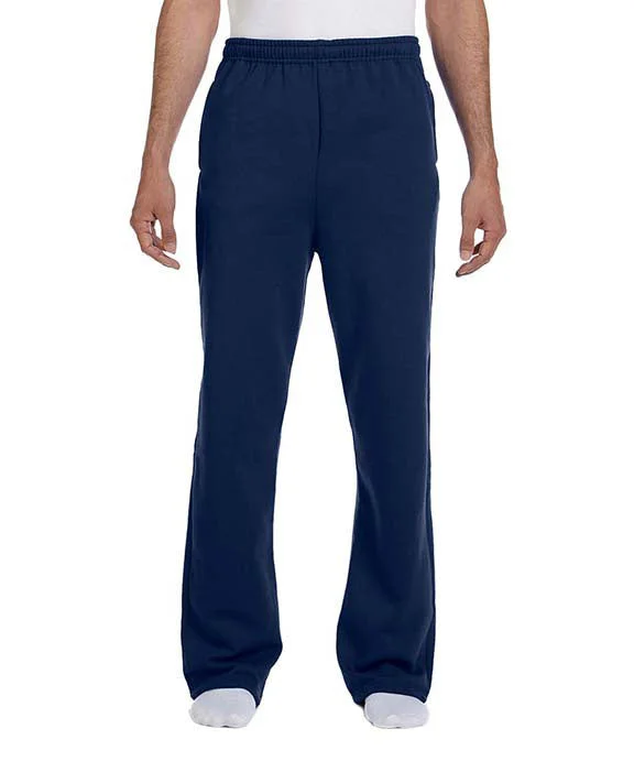 Cozy Fit 974MP - Jerzees Adult NuBlend® Open-Bottom Fleece Sweatpants | J Navy